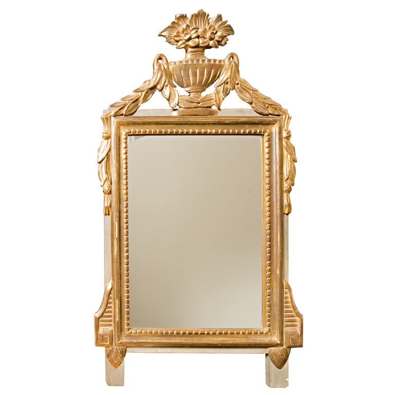 French Gold Rococo Mirror, 19th century at 1stdibs