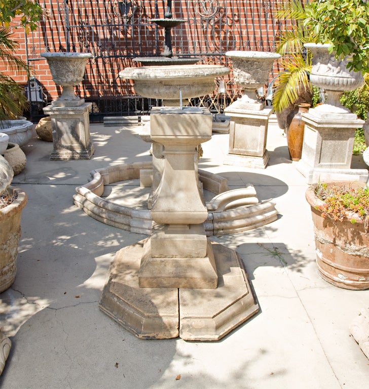 English Hand Cut York-stone Sundial, circa 1750