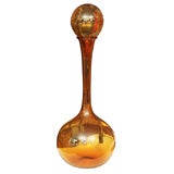 Amber Art Glass Glass Decanter