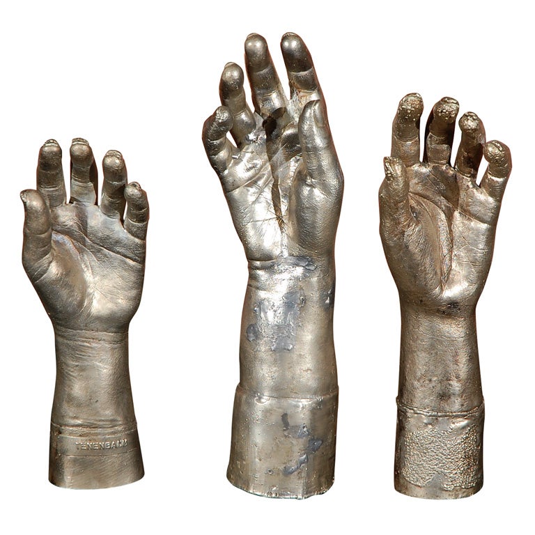 Vintage Prosthetic Hand Mold at 1stdibs
