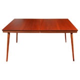 American Walnut Dining Table in the Manner of Paul McCobb
