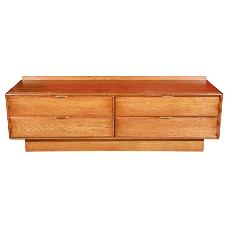 Long Low Four Drawer Dresser/Console by Stanley