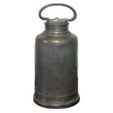 19th C. Swedish Pewter Container marked "T.P"