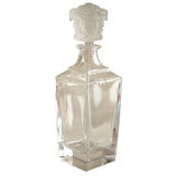 Versace Glass Decanter with Stopper