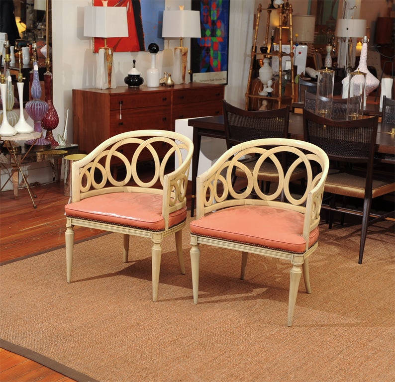 Pair of super chic arm chairs