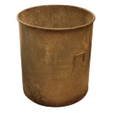 Vintage Large Zinc barrel