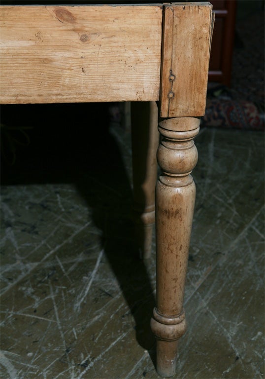 Pine 19th C. French Farm Table