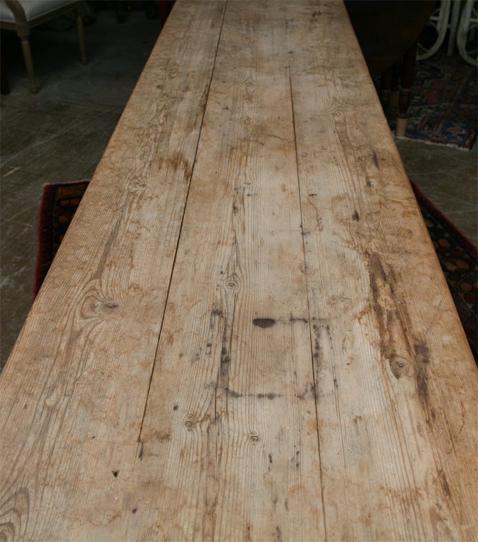 19th C. French Farm Table 4
