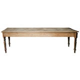 Antique 19th C. French Farm Table