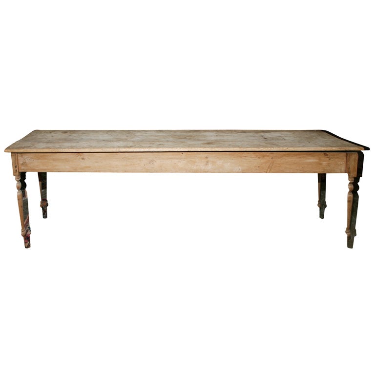 19th C. French Farm Table