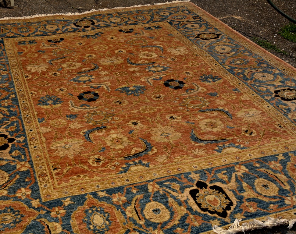 Ziegler Rugs of Arak - In 1883, Ziegler and Co., of Manchester, England, established a Persian carpet manufacture in Sultanabad (now Arak), Iran, employing designers from major Western department stores, like B. Altman and Liberty of London, to