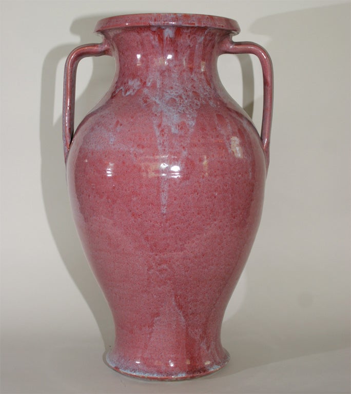 pink glaze pottery