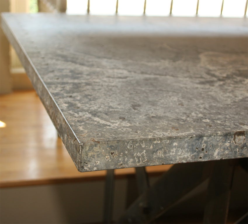 Zinc and Steel Table