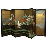 Six paneled Oriental Screen