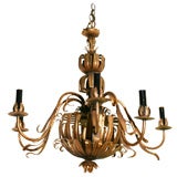 Italian Tole Chandelier