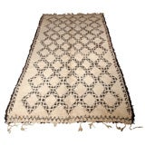 Hand Loomed 11x6 Moroccan Wool Rug