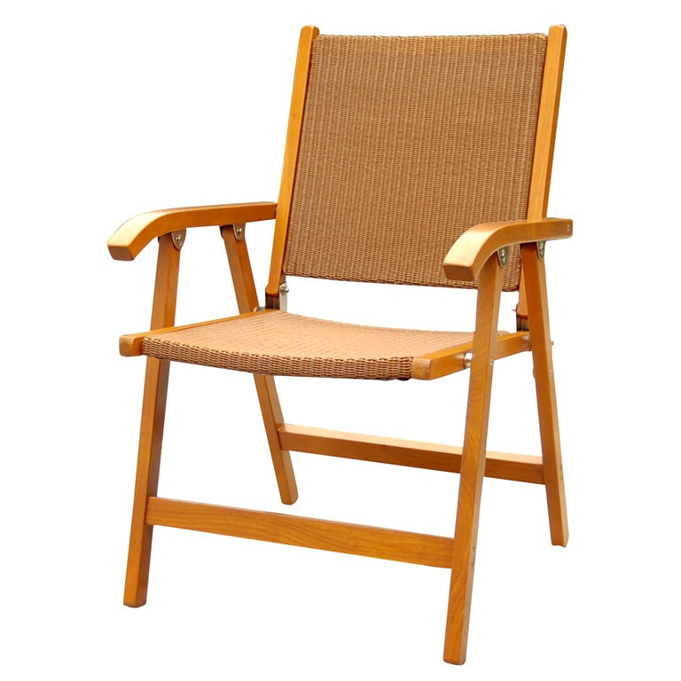 Loom Italia Outdoor 'Emily' Folding Chair For Sale at 1stDibs