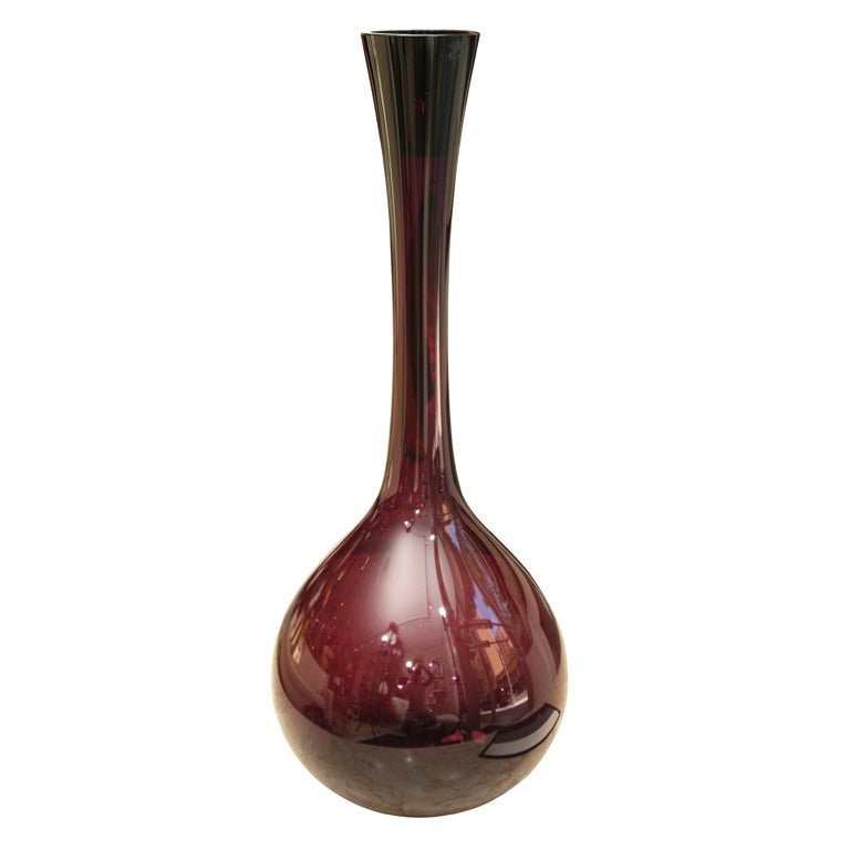 Vase, Glass, Sweden, C 1950