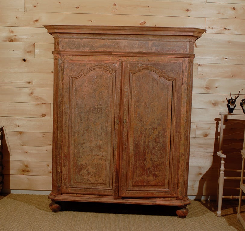 Italian Cabinet with Original Paint, circa 1810