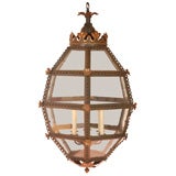 Large European Style Crowned Lantern