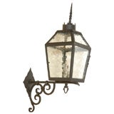 1920's Iron Wall Lanterns