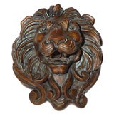 New Cast Bronze Lion's Head Fountain Spitter