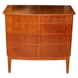 Curved front dresser