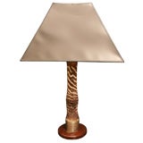 A 50's Zebra  Leg Lamp