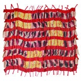 Vintage "Silk -Sisal #3  Large woven textile by Jim Bassler
