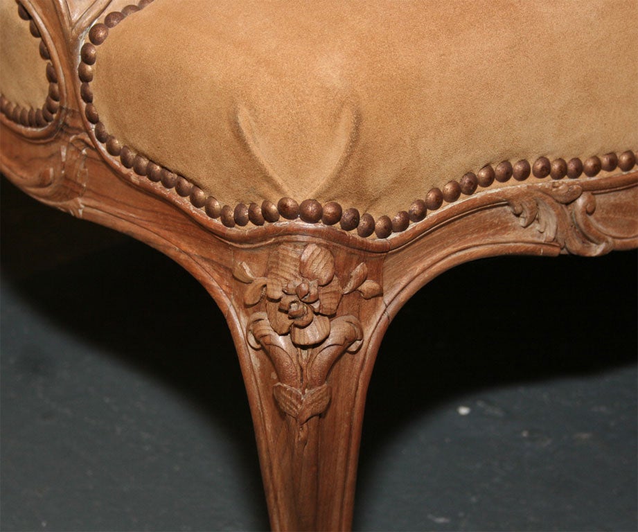 Wood Early 19th Century French Settee For Sale