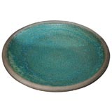 Large Turquoise Plate