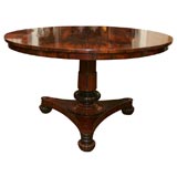 Late Regency Rosewood Tlt Top Center Table, England, c. 1830