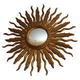 Giltwood Sunburst Mirror