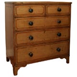 English Late Regency Painted Chest of Drawers