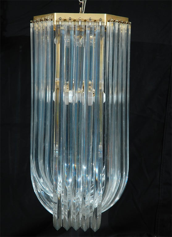 Vintage Lucite Chandelier