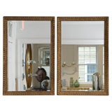 Pair of Gilt Carved Framed Mirrors Pair of Gilt Carved Framed Mirrors