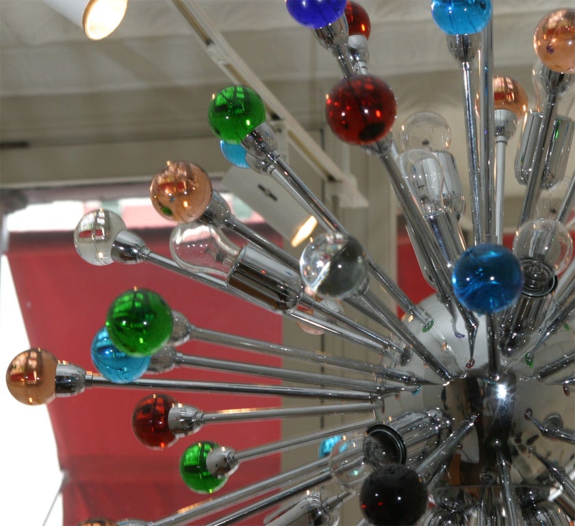 Venetian Glass Sputnik Chandelier 1