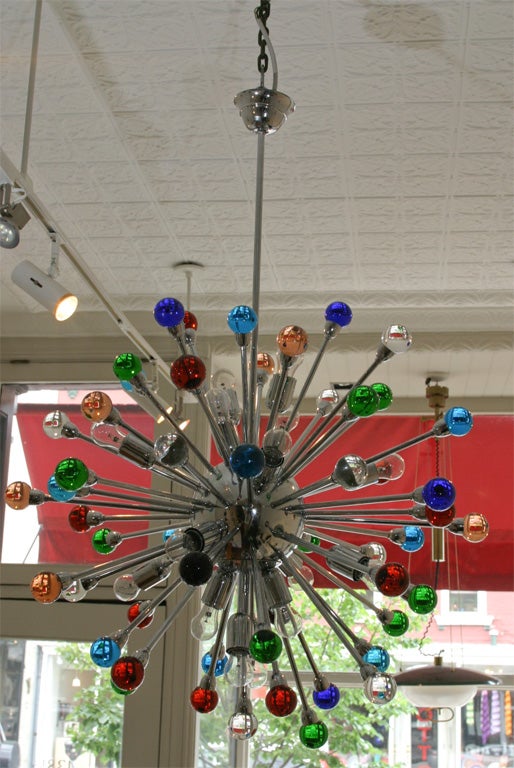 Venetian Glass Sputnik Chandelier 3