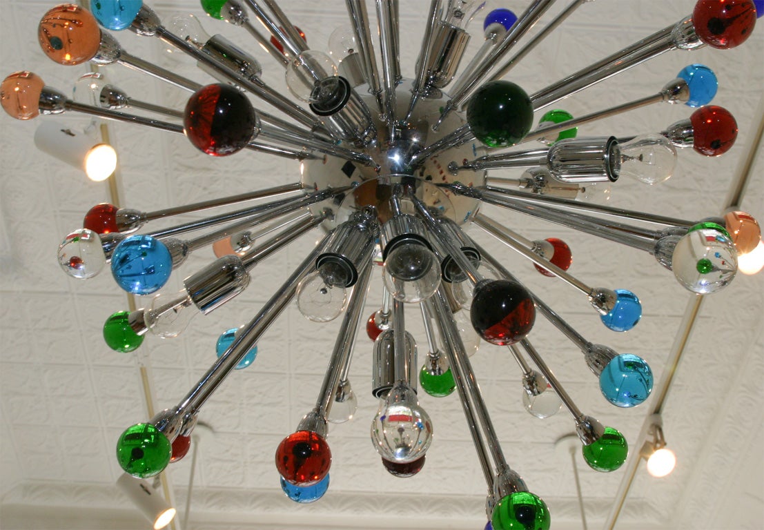 Venetian Glass Sputnik Chandelier 4