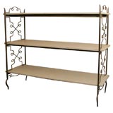 Free Standing Metal Shelf