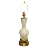Internally Decorated Murano Table Lamp (No Shade)