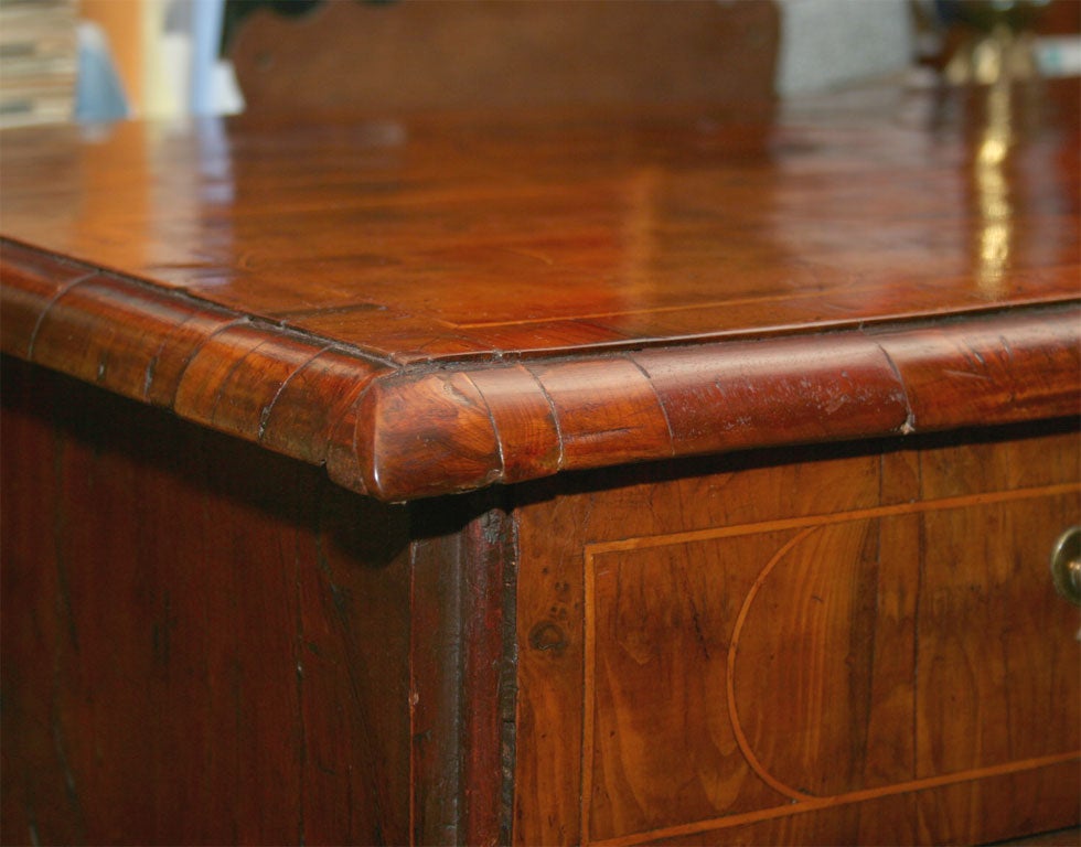 William and Mary Yew, furnierte Kommode aus Holz (18. Jahrhundert und früher) im Angebot