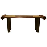 Patinated Bronze console by Gary Knox Bennett