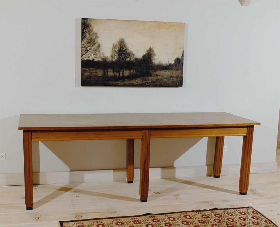 Pair of English Library Tables