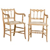 English Gothic Revival Armchairs