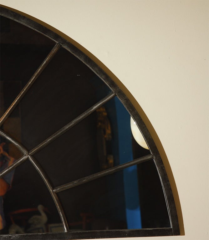 Steel Window Frame Mirror