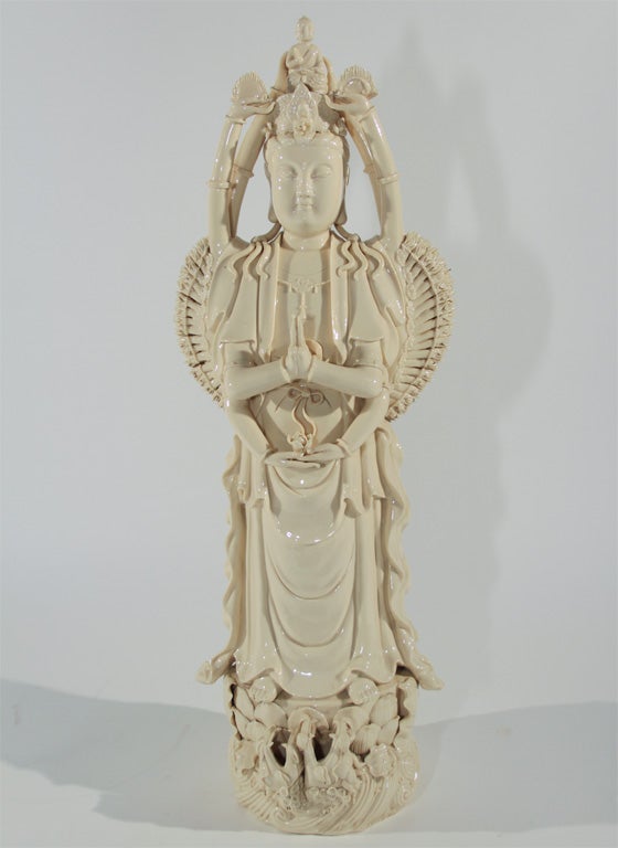 White Porcelain Deity "Tara"
