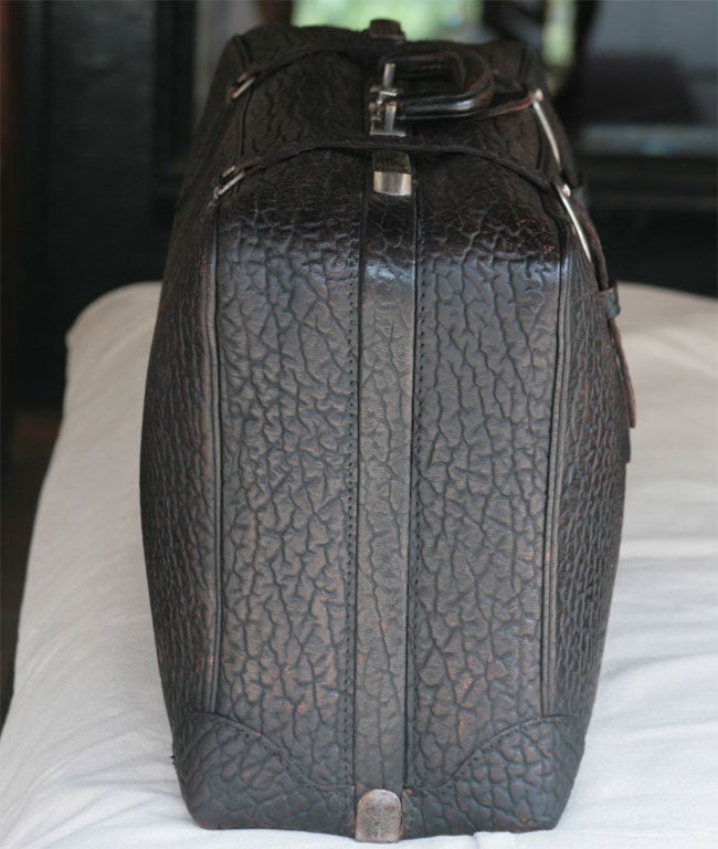 20th Century A Walrus Leather Travel Case
