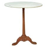 French Belle Epoque Bistro Table