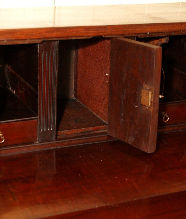 Mahogany Antique English mahogany slant front desk.